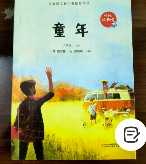 六年级必读书目童年，一下买了3本。现出售2...