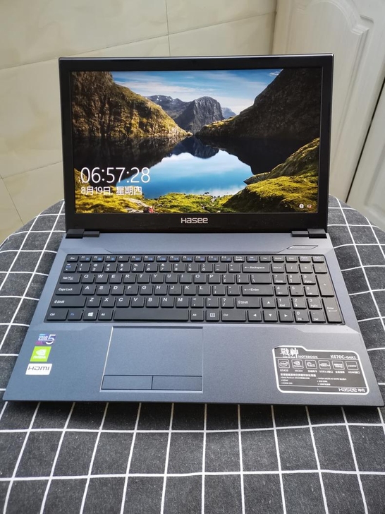 神舟战神k670c笔记本电脑 九代mx25...