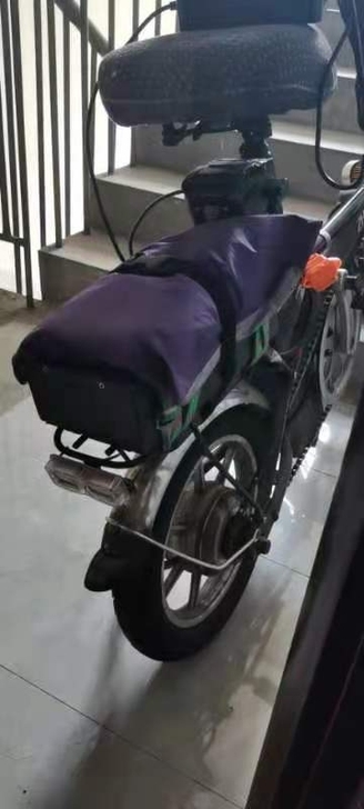 正步   二手折叠电动车续航45公里