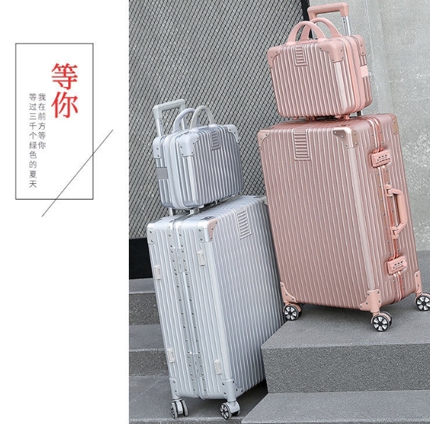 【升级处理】韩版密码行李箱子母女学生拉杆箱...