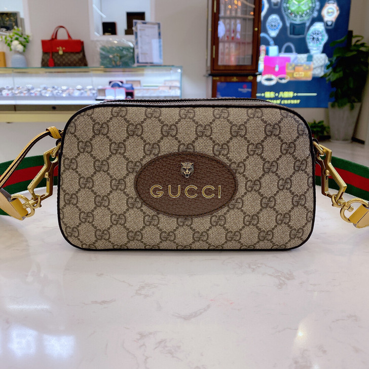 明星同款！Gucci虎头相机包，完美品相！
