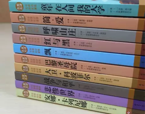 世界十大名著 飘 简爱 安娜卡列尼娜 红与...