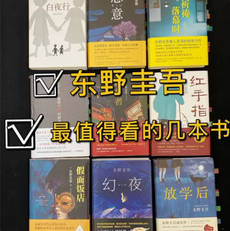 全新解忧杂货店 白夜行 放学后 云边有个...