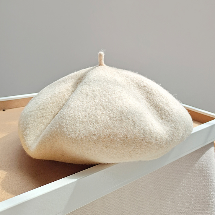 【礼遇价】杨同学帽子女秋冬百搭贝雷帽英伦复...