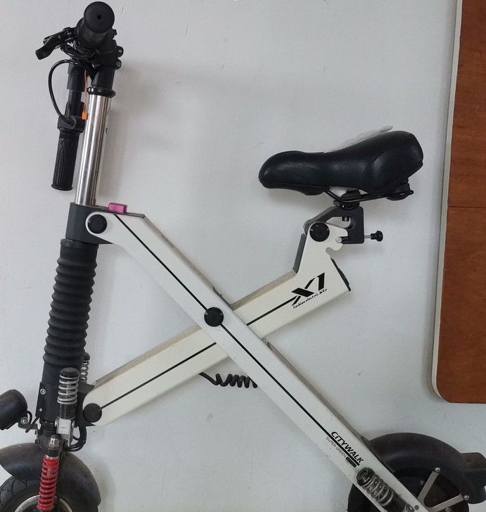 原价3000折叠迷你电动自行车，有些年头了...