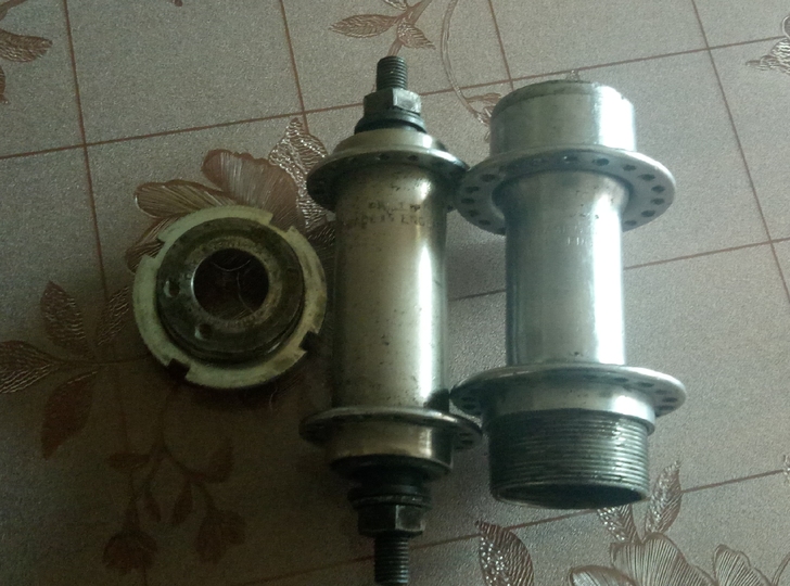 菲利普古董自行车拆车件