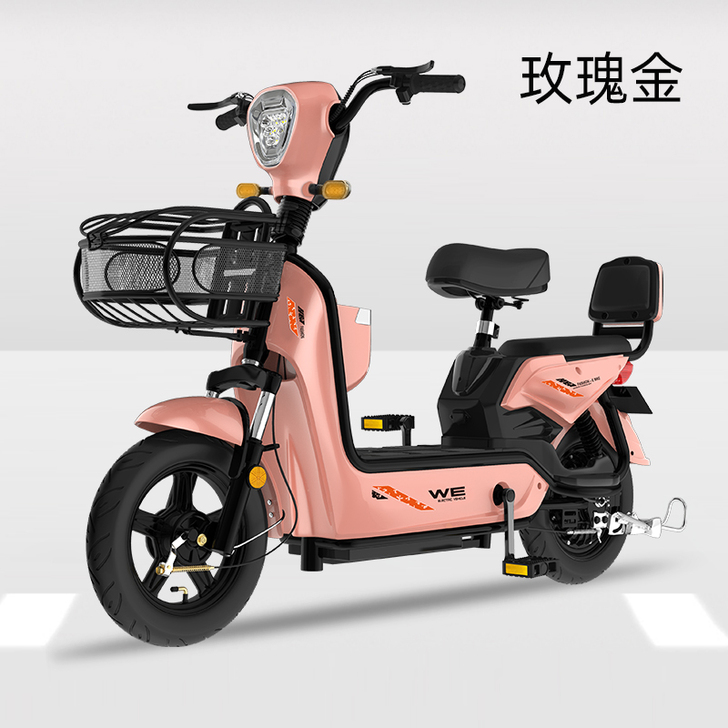 中富新国标成人电动自行车48V小型电瓶车男...