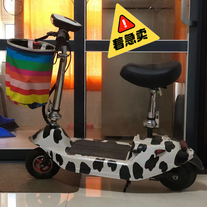 思帝诺小海豚电瓶车小型迷你折叠电动车代步车...