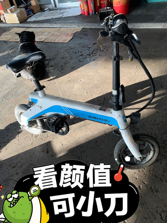 电单车，年份很新就是放汽修厂有点脏。可放汽...