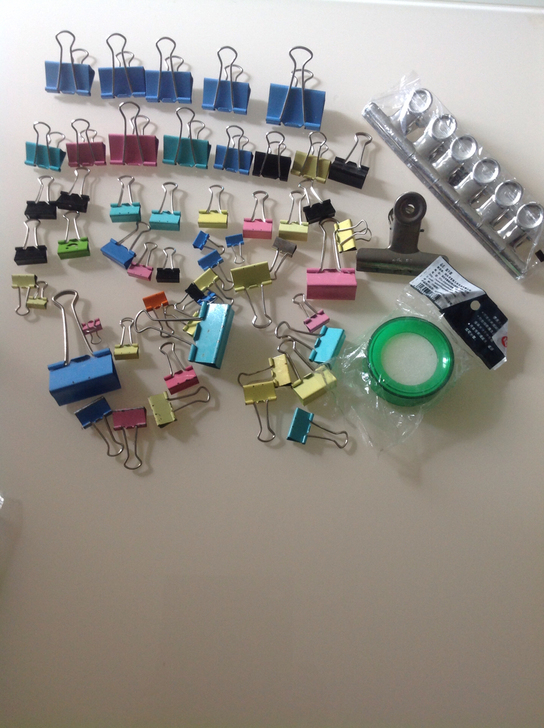 全新 二手闲置转让 不锈钢夹子 文件 书夹...