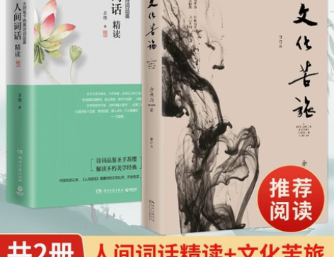 书籍人间词话正版 苏缨 词话精读新版+文化...