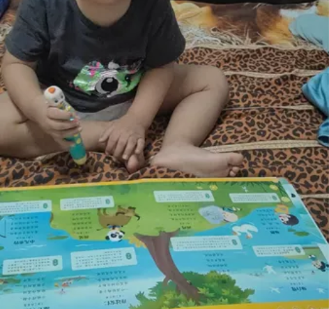 宝宝巴士国学启蒙点读笔幼儿3-8岁唐诗三百...