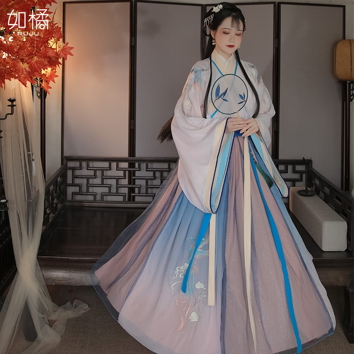 【国庆价】汉服女中国风原创仙女仙气改良晋制...