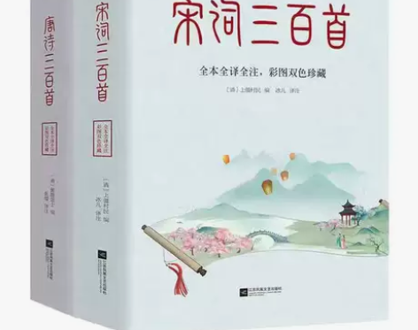 正版诗经唐诗三百首宋词三百首全集全本全注全...