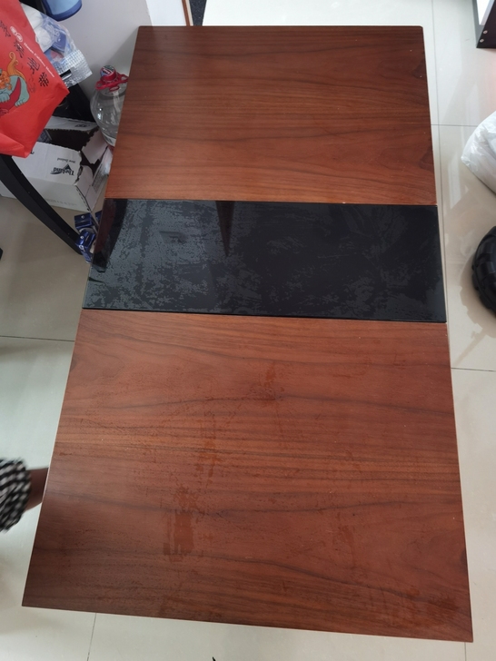 转自家茶几，原价1500，因为家里重新布置...