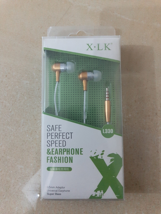 X.LK金属重低音耳机入耳式有线耳机L33...