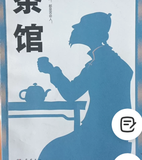 茶馆（新高考，高中生必读小说） 感兴趣的话...