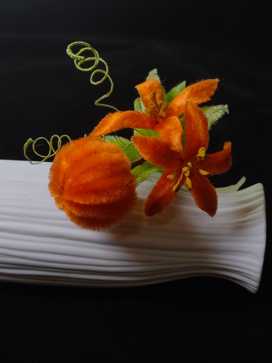 非遗绒花手工制作