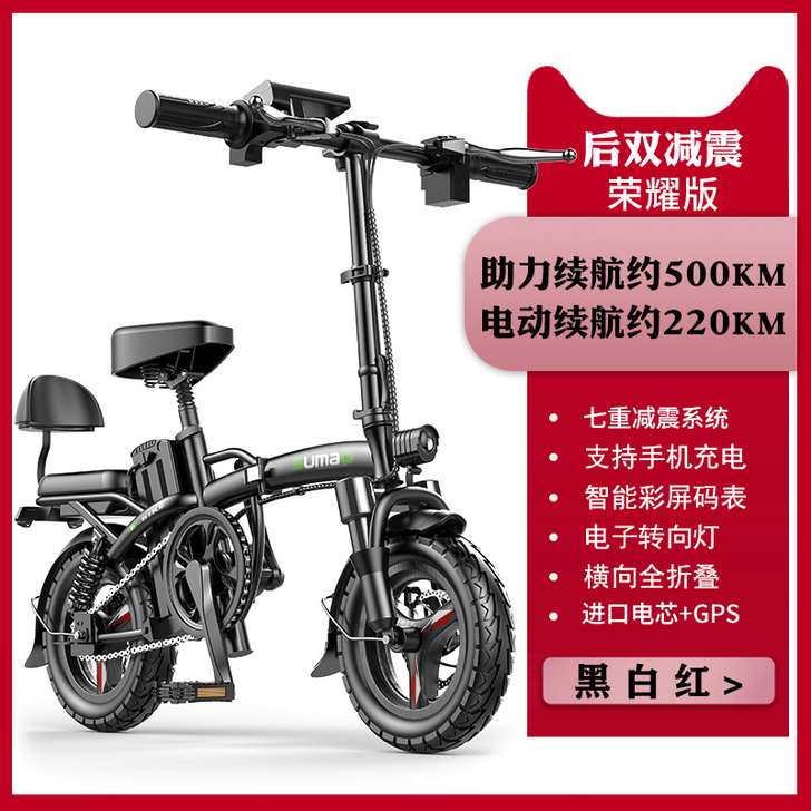 名顶 电动自行车