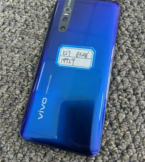 型号：VivoX27 颜色：蓝色内存：8+...