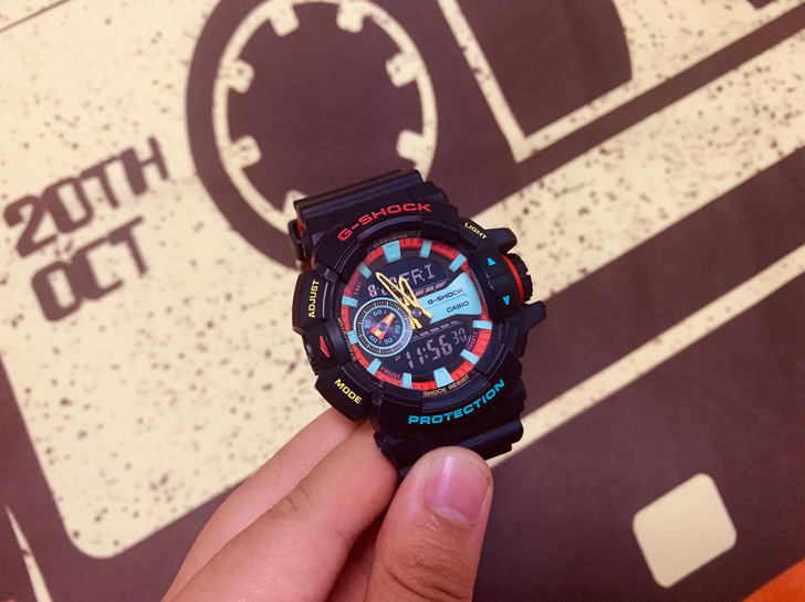 卡西欧G-shock手表