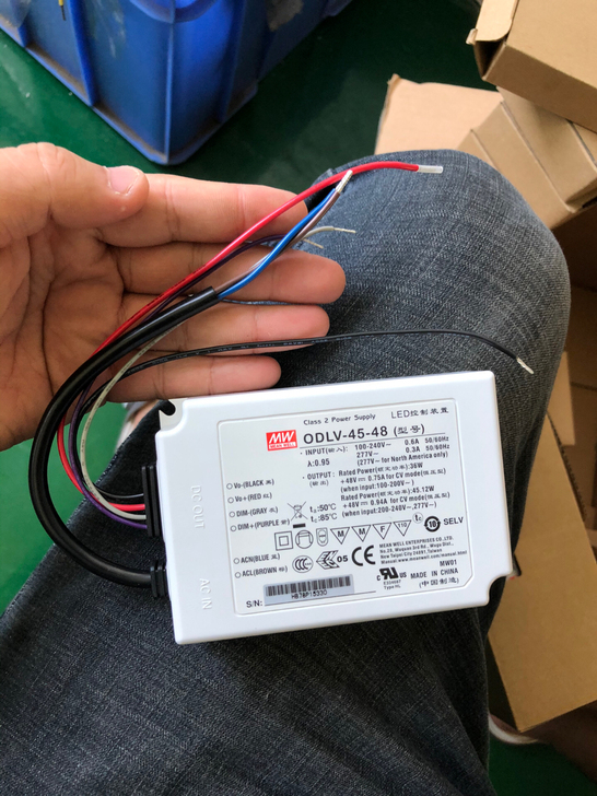 明纬电源ODLV-45-48全新明纬 数量...