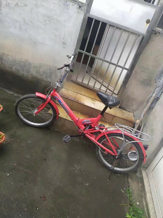 85新，20寸二手折叠自行车