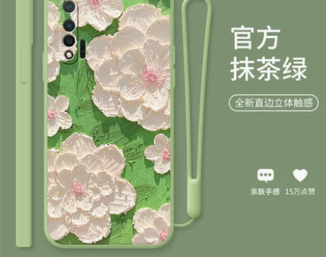 opporeno6手机壳新款reno5液态...