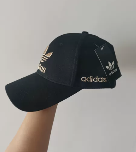 棒球帽aaadidas家帽子，黑色，标签还...