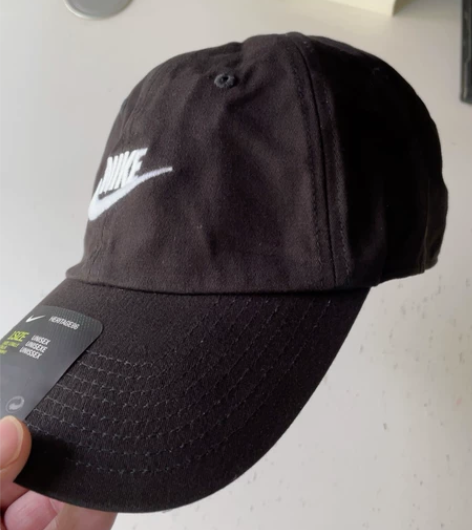 黑色小字母nike耐克棒球帽鸭舌帽行四季帽...