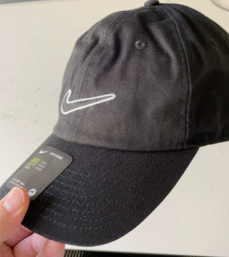黑色镂空标nike耐克棒球帽鸭舌帽行四季帽...