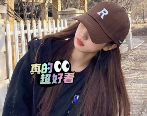 【夏季鸭舌帽】帽子新款字母R棒球帽女ins...