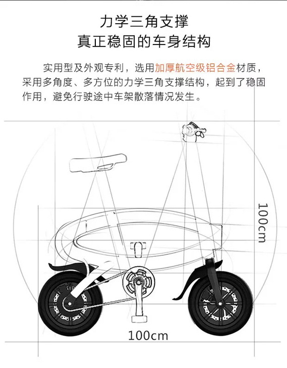 电动自行车 电动车 迷你 折叠实体店购入，...