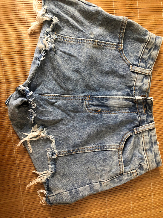 牛仔短裤热裤2021新款复古牛仔超短裤百搭...