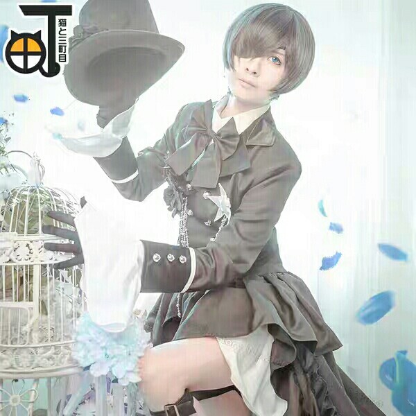 三町目 夏尔cos拖尾晚礼服全套L-XL(...
