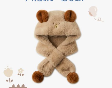 全新冬季毛绒帽。颜色清新粉，好看又保暖。喜...