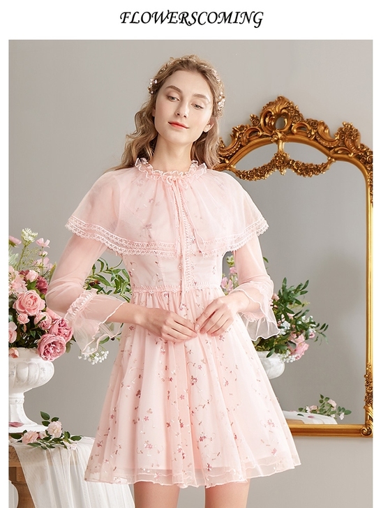 花儿开了全新带吊牌连衣裙仙女裙,L码,全新...