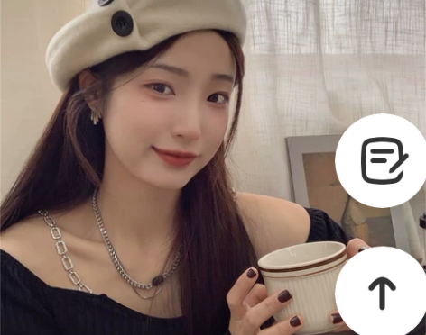 高级感私搭~韩系纽扣羊毛贝雷帽女秋冬气质街...