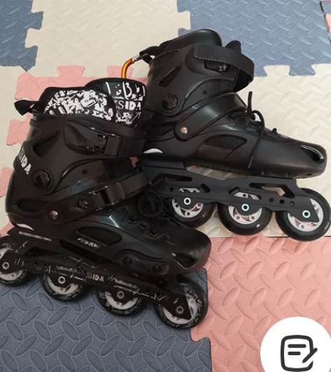 Z-DA轮滑鞋 专业旱冰轮滑鞋 38码女 ...