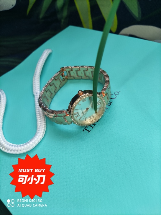 闲置 二手 蒂/芙尼女士石英手表