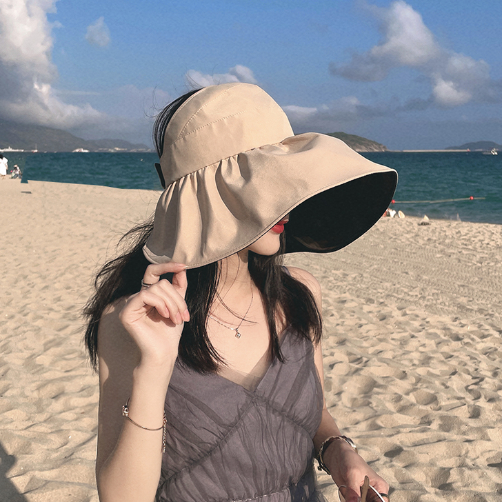 戴发 帽子