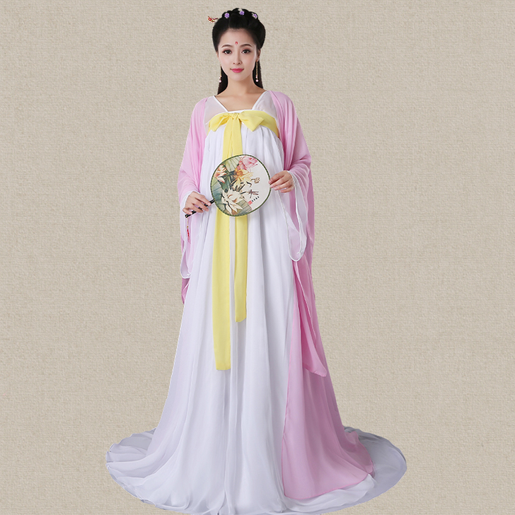 缘你梦古装演出服传统齐胸汉服印花褥裙古装汉...