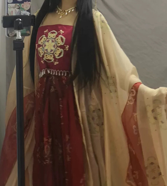 几乎全新的诃字裙，买来穿了一两次就没有穿过...