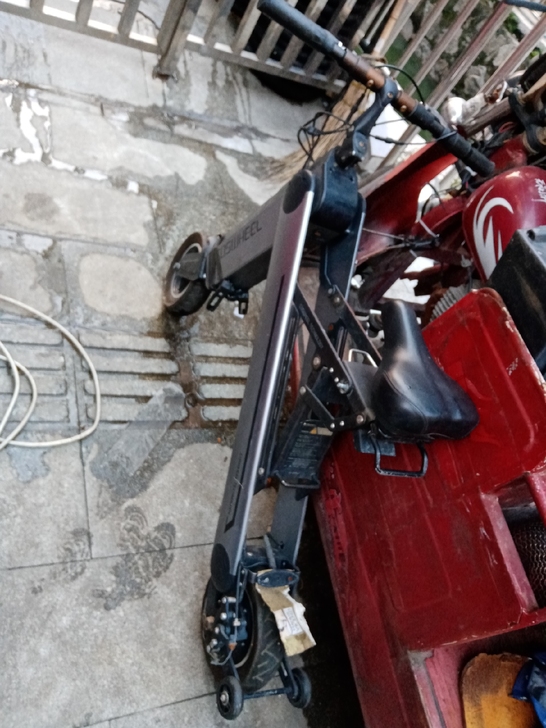 折叠电动车 刚换的电池！三十公里！东架30...