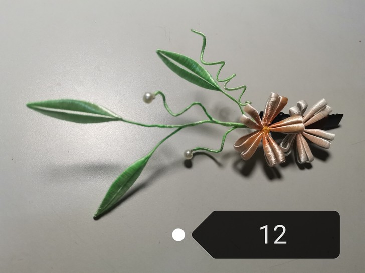 缠花发饰 可改色