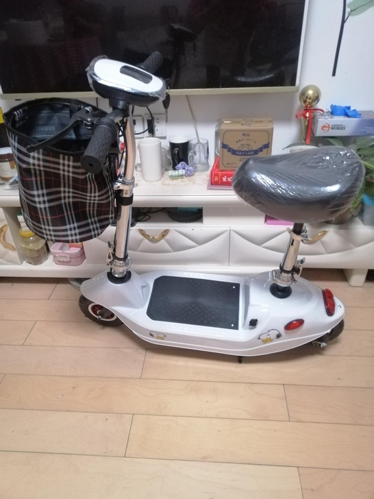 自己买着骑着玩。骑过一次,闲置便宜处理。有...