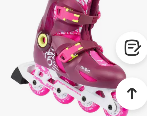 【狂欢价】迪卡侬轮滑鞋儿童初学者溜冰鞋小童...