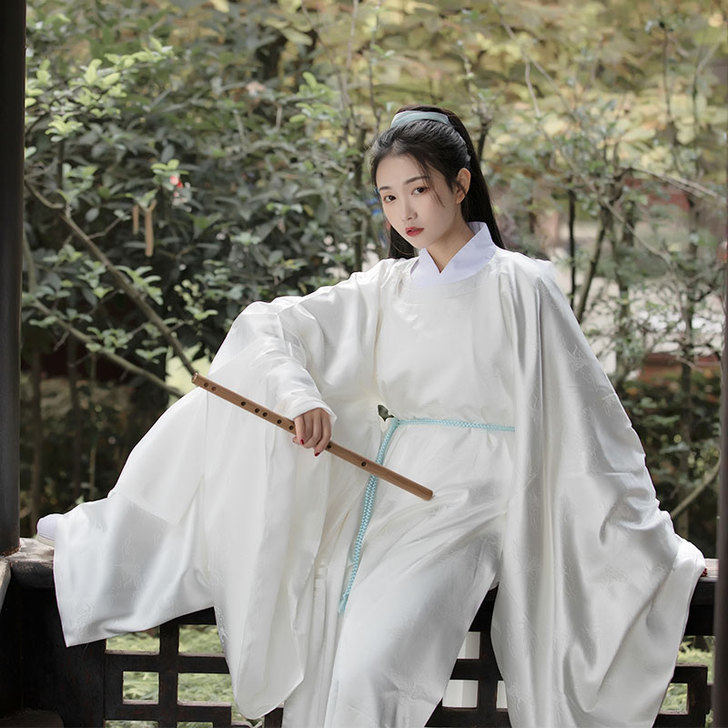 【风尚价】柒邑祥云鹤原创汉服女中国风明制圆...