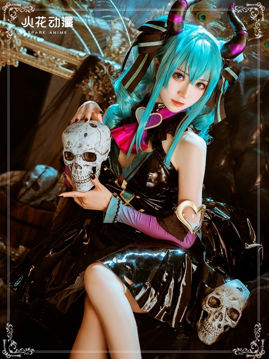 （预售）火花动漫初音未来cos服初音小恶魔...