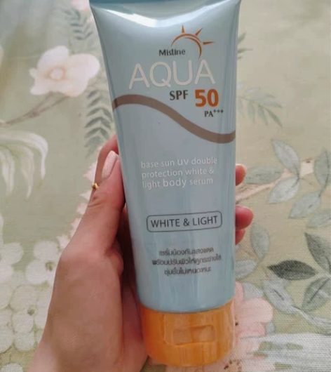 泰版mistine蜜丝婷身体防晒霜150m...